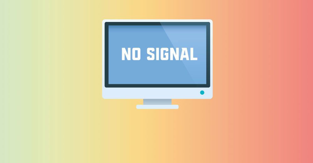 Computer Turns On But Monitor Says No Signal (How To Fix – No signal to monitor)