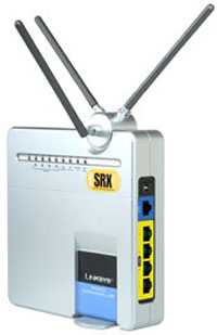 <strong>Linksys Wireless-G Broadband Router with SRX</strong> <strong>Linksys Wireless-G Broadband Router with SRX</strong>