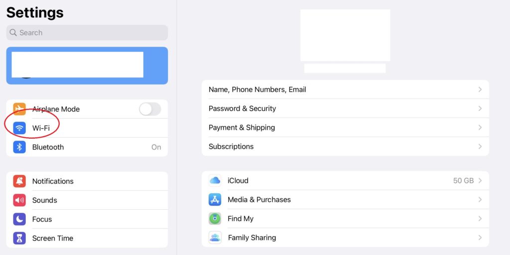 ipad-wifi-connection