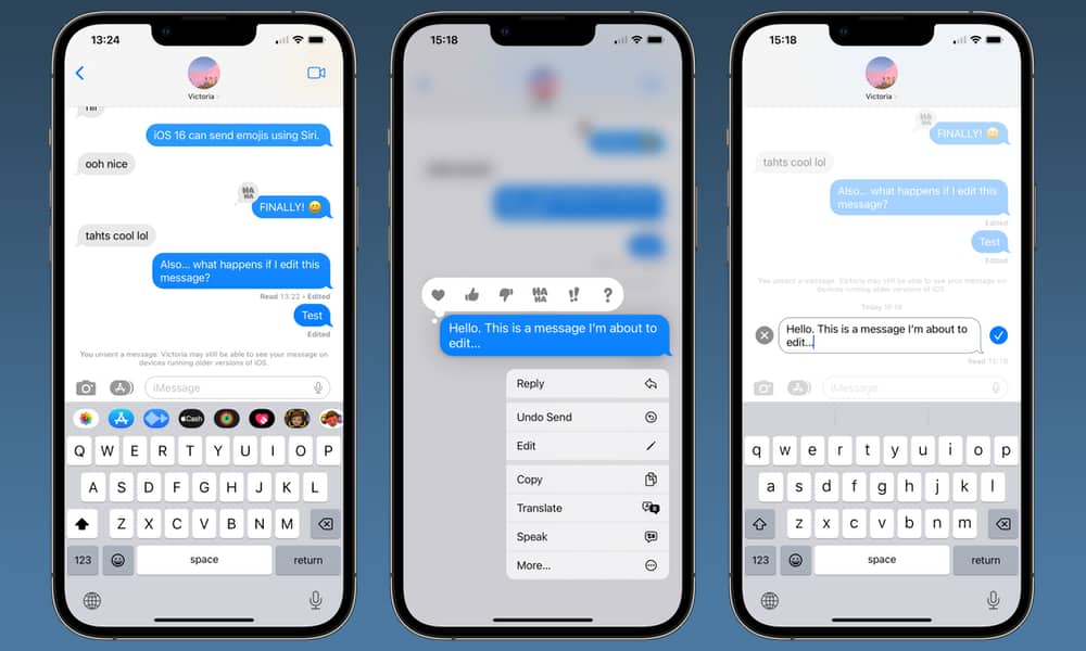 How to Unsend or Edit an iMessage on iOS, iPadOS, and macOS How to Unsend or Edit an iMessage on iOS, iPadOS, and macOS