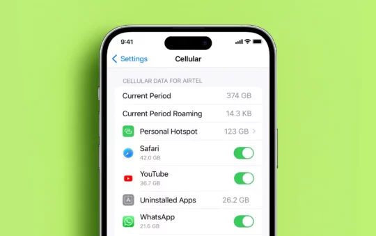 How To Check Data Usage on iPhone