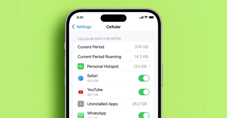 How To Check Data Usage on iPhone