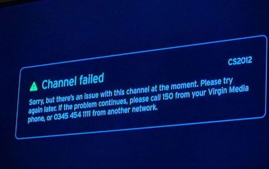 The Long List of Virgin Media TV Error Codes The Long List of Virgin Media TV Error Codes