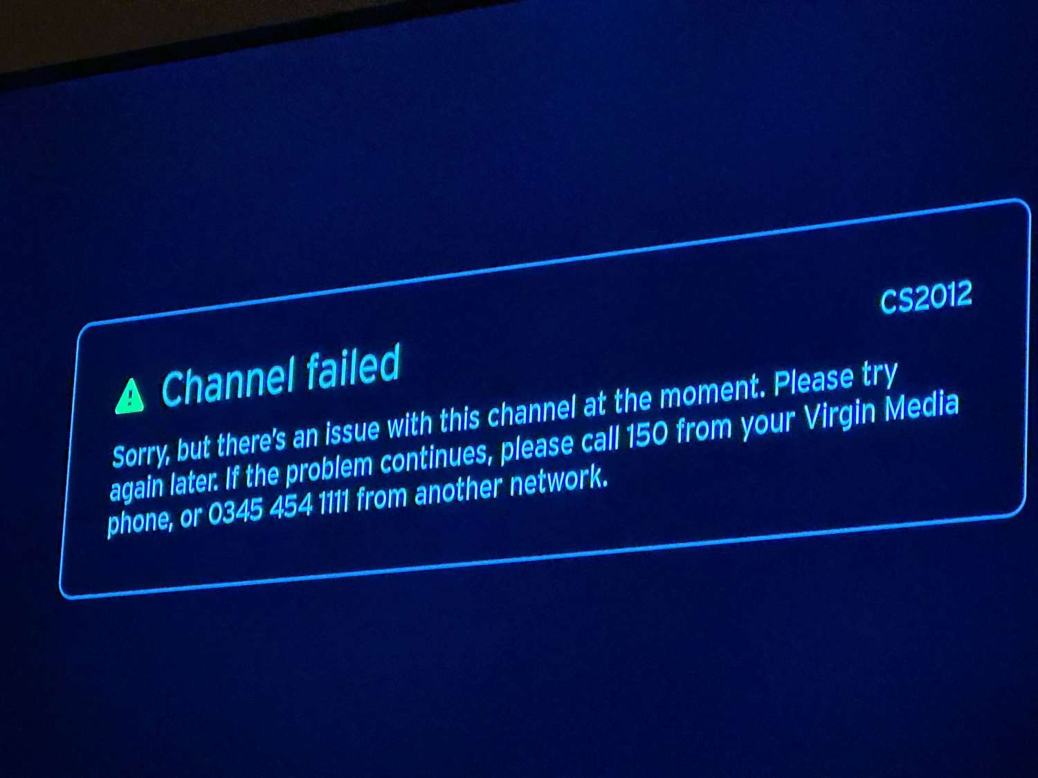 The Long List of Virgin Media TV Error Codes The Long List of Virgin Media TV Error Codes
